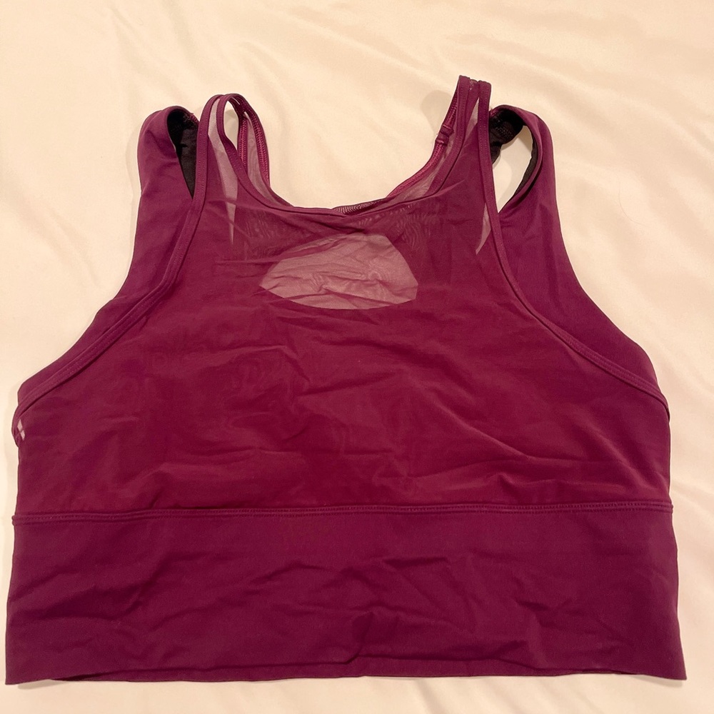 Lululemon Maroon/Purple Sports Bra